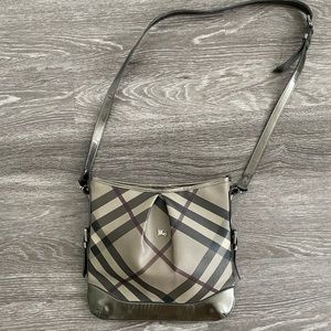 Burberry Crossbody Bag in Black and Tan